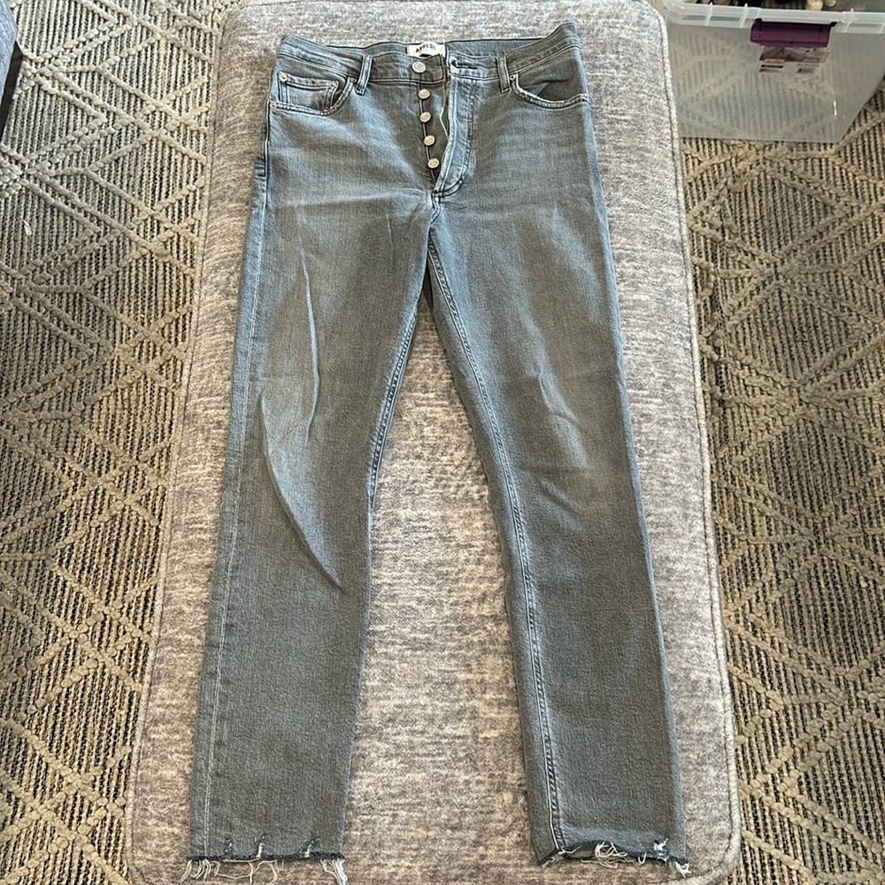 Agolde grey denim jeans